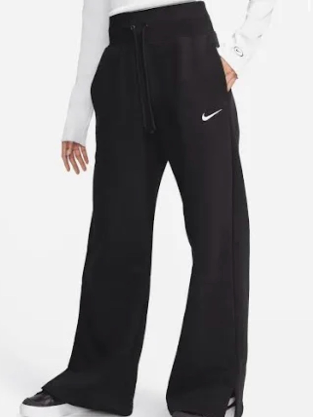 Nike Women's High-Waisted Wide-Leg Sweatpants